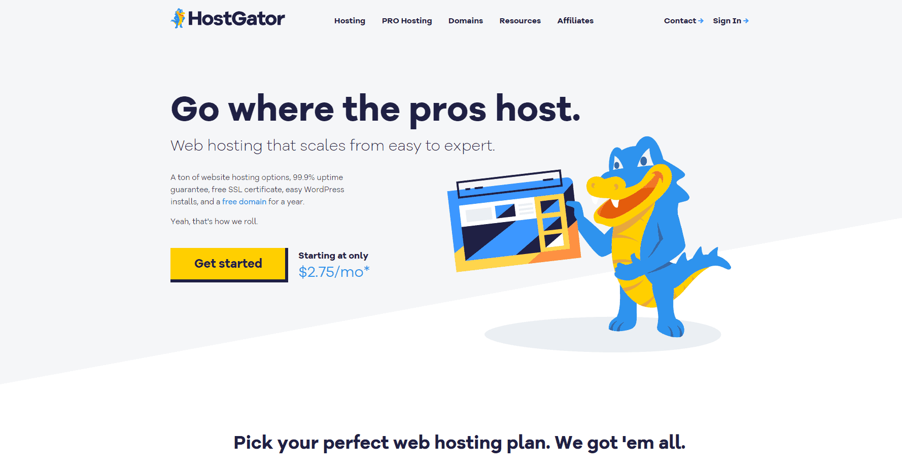 Host Gator is a high paying affiliate program. 