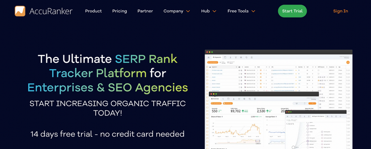AccuRanker is the ultimate SERP rank tracker platform for enterprises and SEO Agencies. 