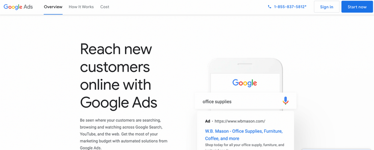 Run google ads for your e-commerce business. 
