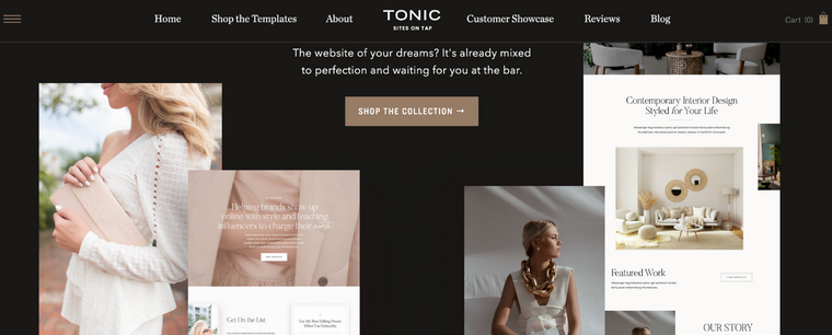 Use a Tonic template to start your blog business