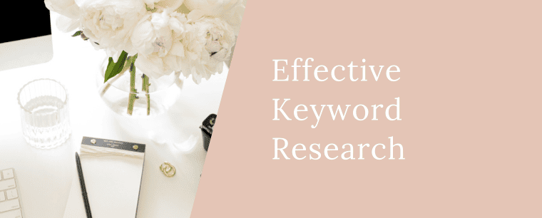 Effective keyword research for mommy bloggers
