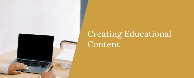 Creating Educational Content