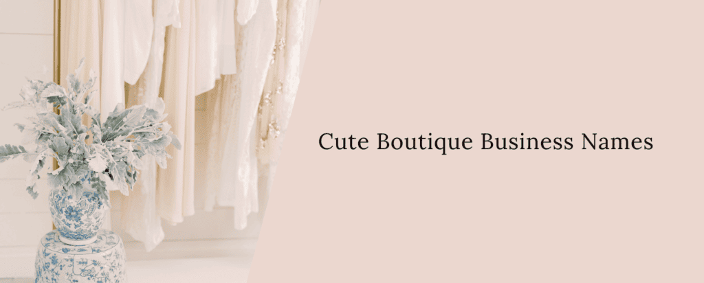 cute boutique business names